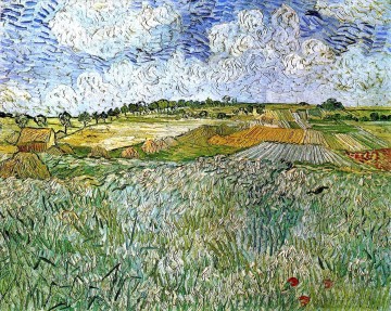 La llanura de Auvers Vincent van Gogh Pinturas al óleo